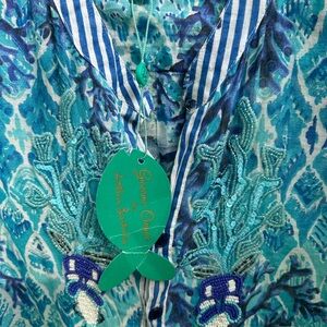 Tunic / Top  with Mandarin Collar